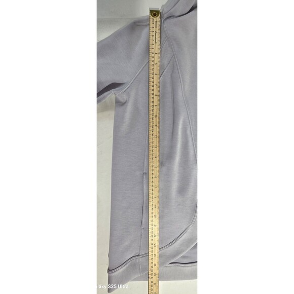 Lululemon Rulu Rally Wrap Lavender Long Sleeve Mock Neck Cardigan Womens Size 6 - Picture 10 of 14